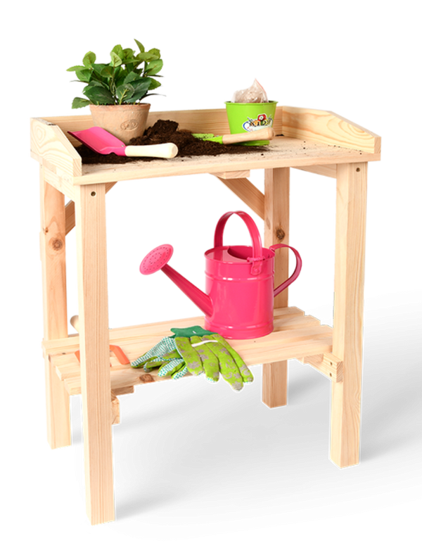 Children's potting table