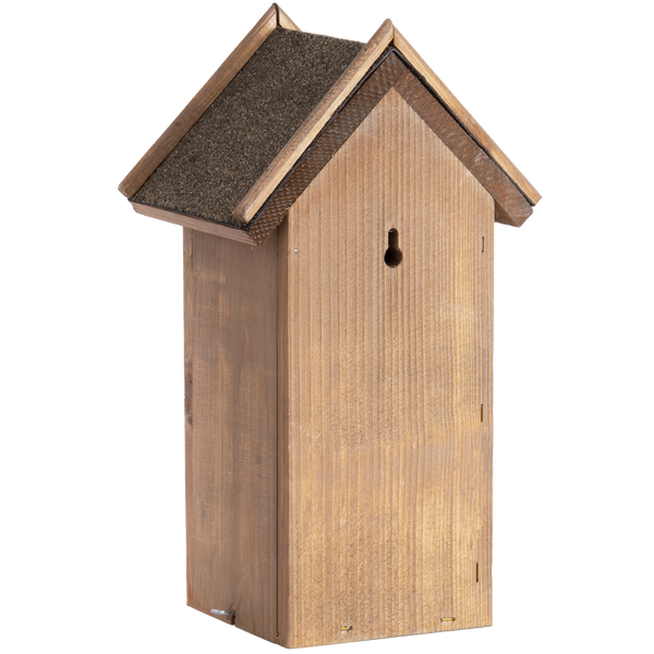 Esschert design great tit nest box - bitumen roof