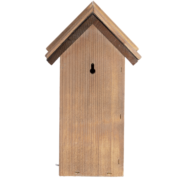 Esschert design great tit nest box - bitumen roof