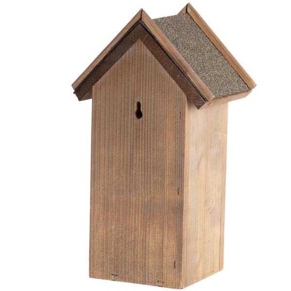 Esschert design great tit nest box - bitumen roof