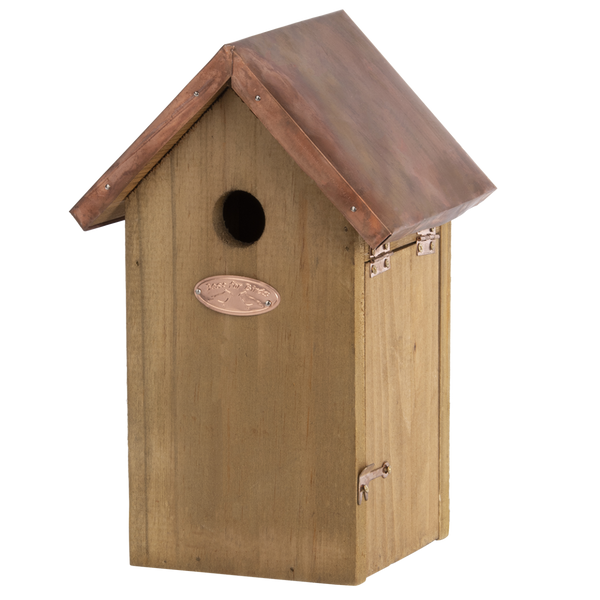 Esschert design - Nestkast pimpelmees koperen dak