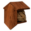 Bienenstock-Vogelhaus