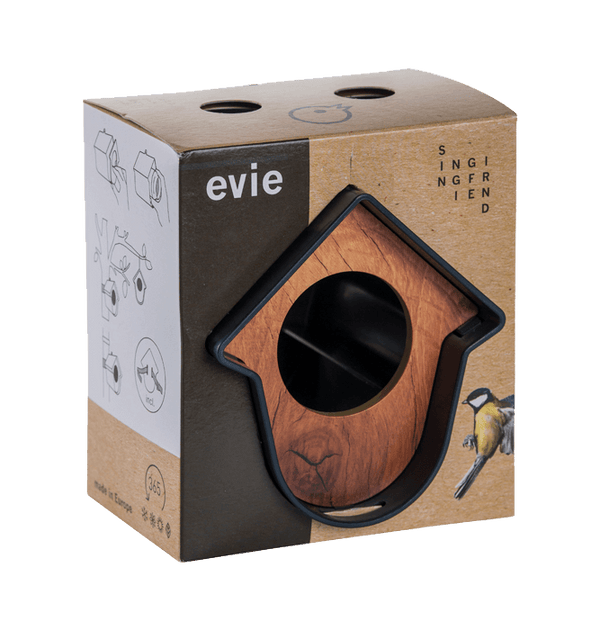 SingingFriend - Erdnussbutterglashalter Evie - grau