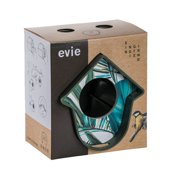 SingingFriend - Peanut butter jar holder Evie - Wild green