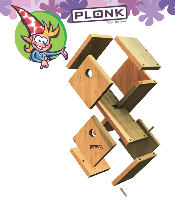 Plonk - Bouw je eigen mussenflat