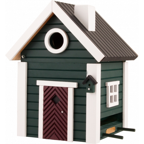Multiholk Stugan Plus birdhouse/feeder