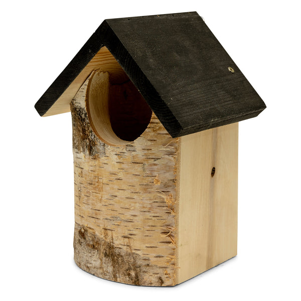 Berken Nestkast Ottawa Half Open – in de tuin
