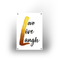 Tuinposter - Gold Love Live Laugh - 100x70cm