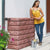 ROCKY muurton 400 ltr steenrood M
