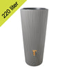 VASO 2in1 DECOR grey 220 ltr K 