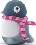 Bone Pinguin blauw/roze - 8GB USB Stick