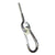 Swing hook with thread 220mm 