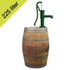 Barrel 225 liters reused/pump 