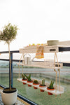 Balcony bar White Wash