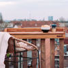 Balcony bar sides bamboo