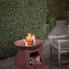 Fire bowl with wood storage S