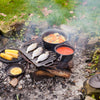 Campfire cooking set 7 pieces