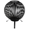 Fireball with stripes