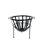 Fire basket half sphere