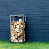 Wood storage black M