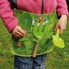 Children's garden tools in belt