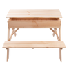 2 in 1 picknicktafel met zandbak