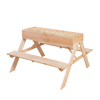 2 in 1 picknicktafel met zandbak