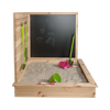Corner sandbox