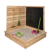 Corner sandbox