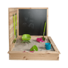 Corner sandbox