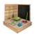 Corner sandbox