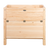Mitwachsender Tisch mit Stauraum