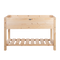 Blank houten kweektafel L