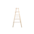Pflanzenstütze in Pyramidenform aus Holz