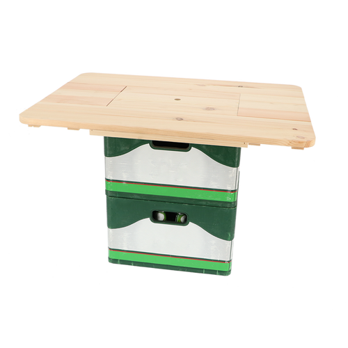 Esschert Design - Bierkrat tafel blank