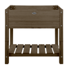 Bruin houten kweektafel S