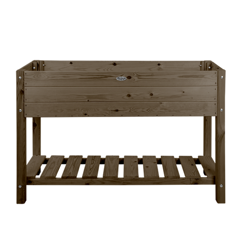 Bruin houten kweektafel L