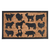 Doormat rubber/coconut farm animals