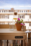 Balcony Bar Sides Ivory Grey Wash