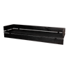 Balcony bar Sides Black Wash