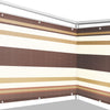 Balkondoek bruin/beige 300x90cm