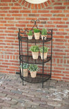 Etagere halbrund faltbar