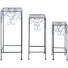 Plant tables set of 3