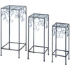 Plant tables set of 3