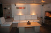 Infrared patio heater 2000 watts with dimmer