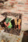 Cast iron boot rack - 4 pairs