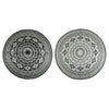 Garden carpet round