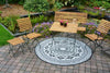 Garden carpet round