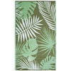 Balcony carpet jungle leaves