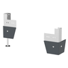 Airco cover poten